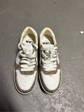 Madewell Multi Spotted Calf Hair Sneakers